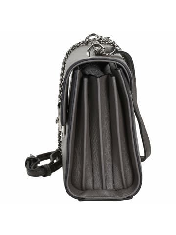 Seidenfelt Linsell Crossbody - Schultertasche 20 cm (black) in anthracite
