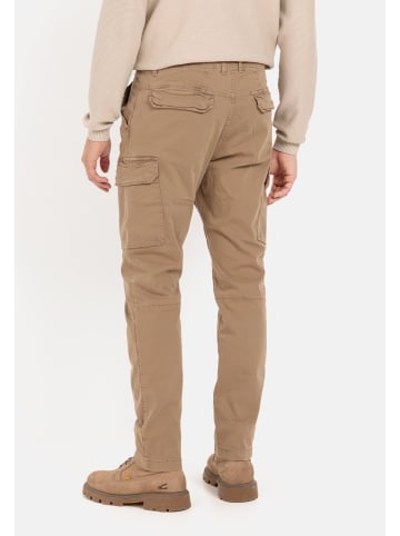 Camel Active Tapered Fit Cargo Hose in Beige-Braun
