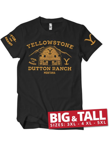 yellowstone T-Shirt in Schwarz
