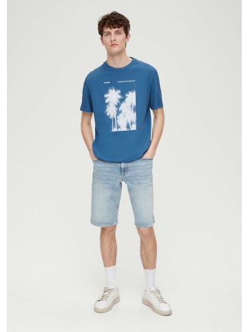 s.Oliver T-Shirt kurzarm in Blau