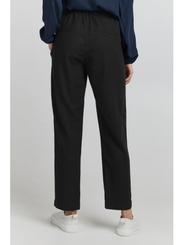 Oxmo Leinenhose OXAlfa in Schwarz