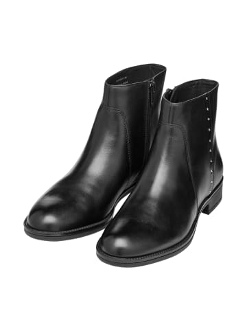 Geox Lederstiefeletten Jaylon Schwarz