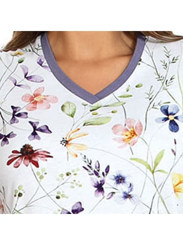 Ascafa Single-Jersey Nachthemd in lila