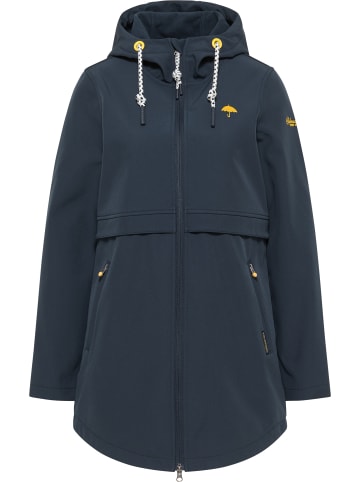 Schmuddelwedda Kurzmantel Aus Softshell in Marine