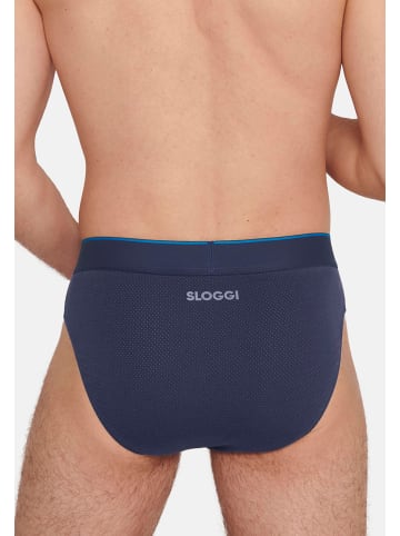 Sloggi Slip / Unterhose EVER Airy in Blue-Dark Combination