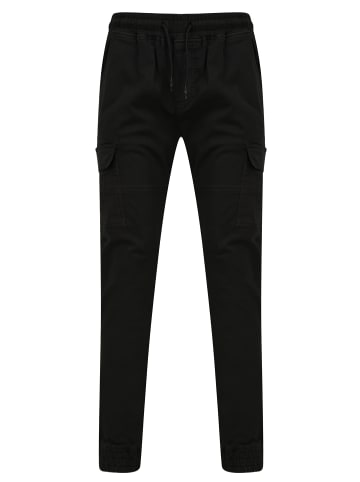 Threadbare Cargopants Bloomfield in Schwarz