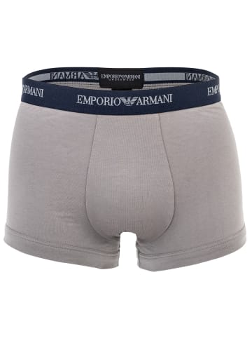 Emporio Armani Boxershort 2er Pack in Grau/Marine