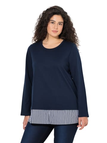 Ulla Popken Sweatshirt in marine