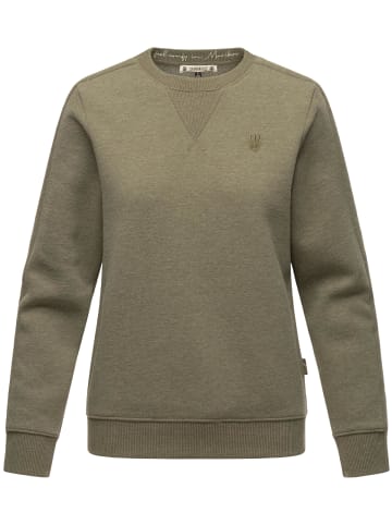 Marikoo Sweater Umikoo in Dusty Olive Melange