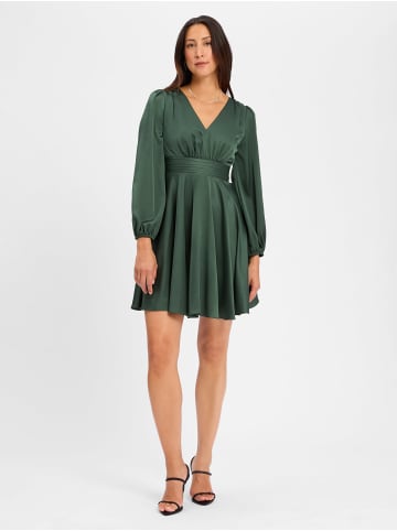 Marie Lund Kleid in smaragd - 0001