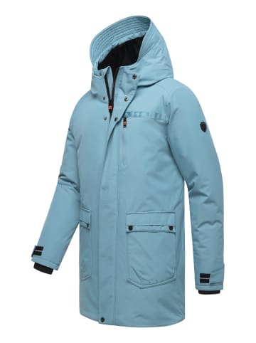 STONE HARBOUR Wintermantel Netaan XX in Frosty Blue