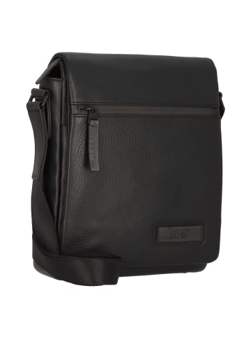 Jost Stockholm Umhängetasche Leder 23 cm in schwarz