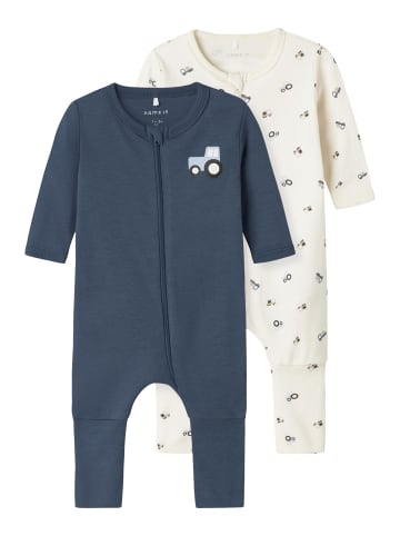name it 2er-Pack Schlafanzug in Jet Stream