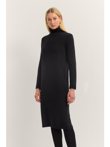 Bugatti Strickkleid Rollkragen in 290-schwarz