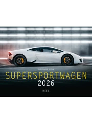 Heel Verlag Kalender - Supersportwagen Kalender 2026 Eintragkalender