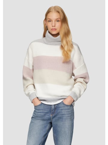 QS Strickpullover langarm in Blau