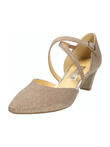 Gabor Riemchenpumps in Rosa