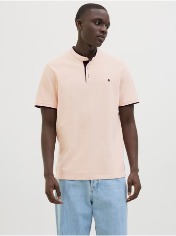 Jack & Jones Poloshirt in Peach Parfait