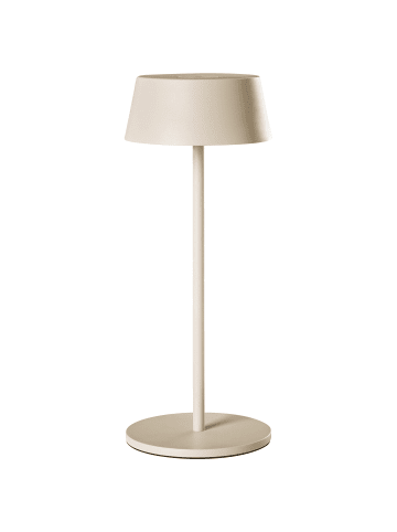 Beliani 2-tlg Tischlampe für den Außenbereich GUDER in Beige