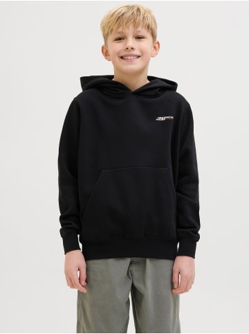 JACK & JONES Junior Kapuzenpullover in Black