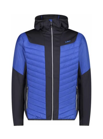 cmp Trekkingjacke Hybrid Jacket Fix Hood in Blau
