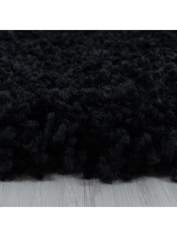 Teppich Boss Hochflor Teppich Sima Schwarz