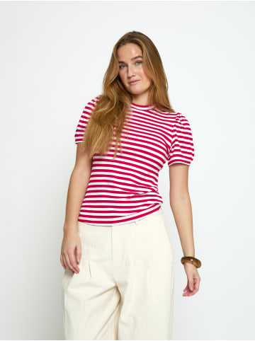 Peppercorn T-Shirt in Virtual Pink Stripe