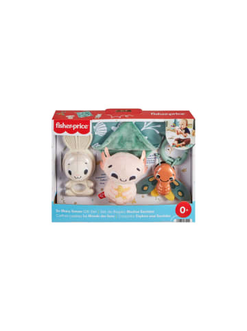 Fisher-Price Motorikspielzeug Sensimals Sensorische Erlebnisse Geschenkset für Babys, ab 6 M