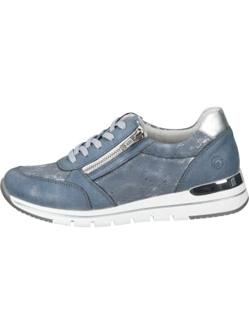 remonte Schnürschuhe, Sneakers Low in adria/lightblue-silver/silver