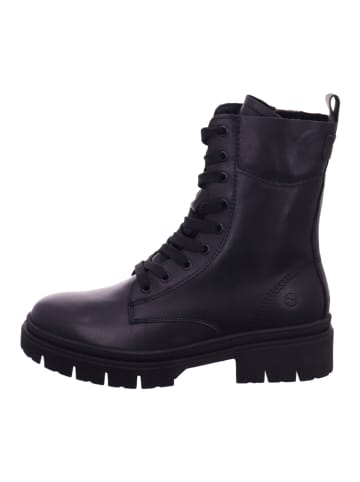 Tamaris Damenschnürrstiefel warm flach Da.-Stiefel in  Schwarz
