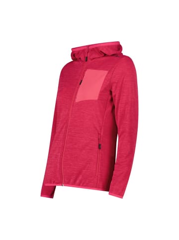 cmp Kapuzensweatjacke in magenta mel