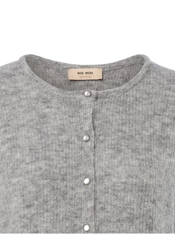 Mos Mosh Strickjacke MMAlmine in grau - 0005