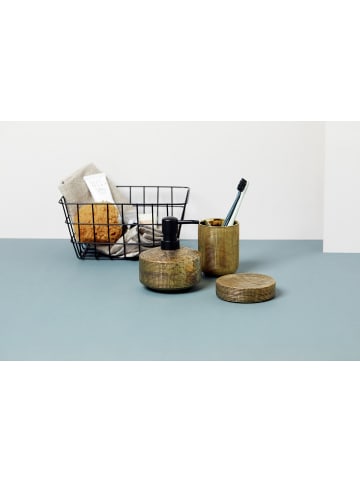 Wenko Bad-Accessoire Set Rivara, 3-teilig, Bad-Accessoire Set Mod. Rivara, 3-teilig in Gold