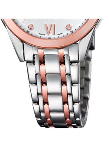 Candino Analog-Armbanduhr Candino Classic roségold, silber mittel (ca. 33mm)