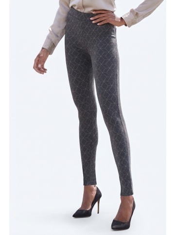LASCANA Leggings in anthrazit meliert