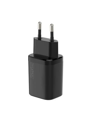 Wisam Wandladegerät MX Carbon 30W PD+QC USB-A+C Schwarz