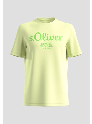 s.Oliver T-Shirt kurzarm in Grün