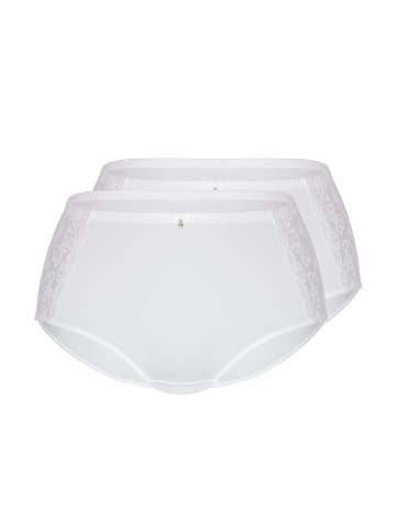 Sassa Taillenslip 2er Pack in white