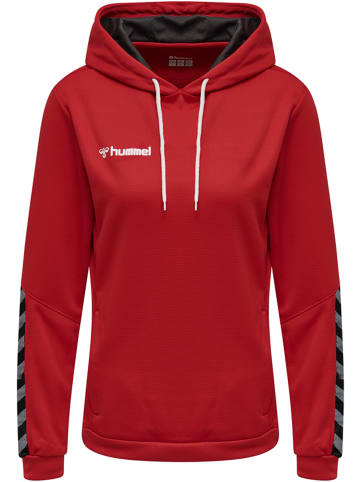 Hummel Hummel Poly Kapuzenpullover Hmlauthentic Multisport Damen in TRUE RED