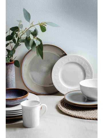 Villeroy & Boch 6er Set Kaffeebecher Cellini 300 ml weiß in weiß