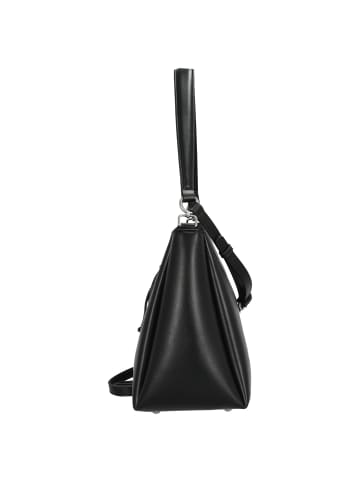 Seidenfelt Sandve Midi Hobo - Schultertasche 31 cm  (black) in schwarz