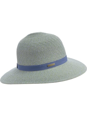 Seeberger Strohhut in blau