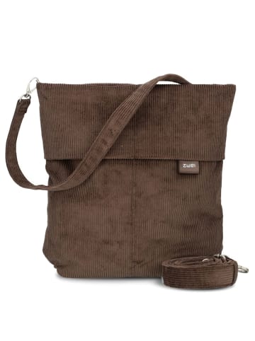 Zwei Mademoiselle M12 - Schultertasche 32 cm (cord-wood) in cord-wood