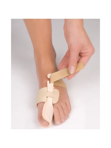 FußGut Hallux Nachtbandage, links in haut