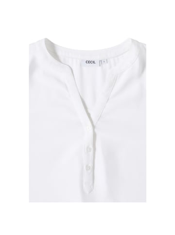 Cecil Langarmbluse in vanilla white