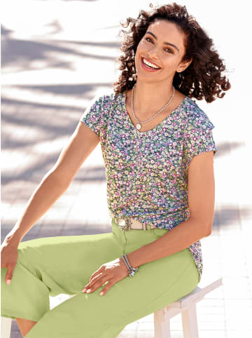 WITT WEIDEN Kurzarmshirt in anthrazit-bedruckt