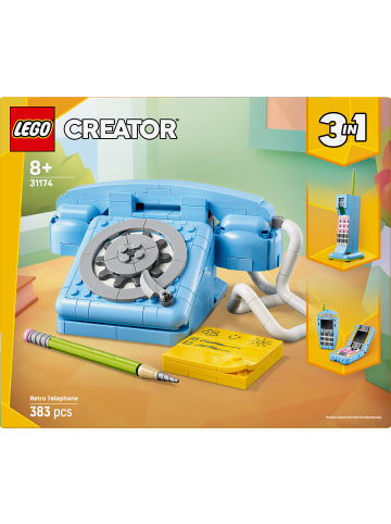LEGO Creator Retro-Telefon (31174); 3-in-1-Spielzeug