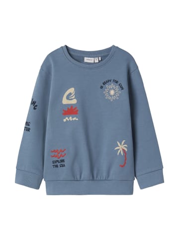name it T- Shirt 'Fesab' in blau