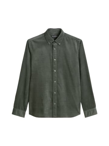 Marc O'Polo Cord-Hemd regular in Mangrove