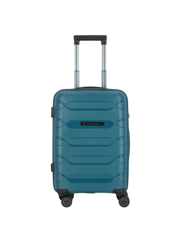 Polestream Strz by Asteroid 4 Rollen Kabinentrolley 55 cm in deepsea green